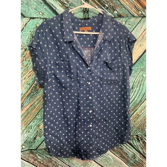 Jachs Girlfriend Button Up Shirt Size Large 💕🌸 - Picture 9 of 9